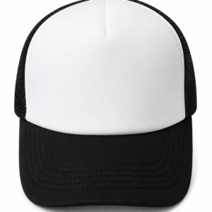 Gorras Malla Blanco con Negro