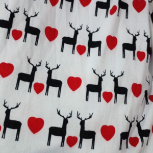 Pijamas con Renos y Corazones 2